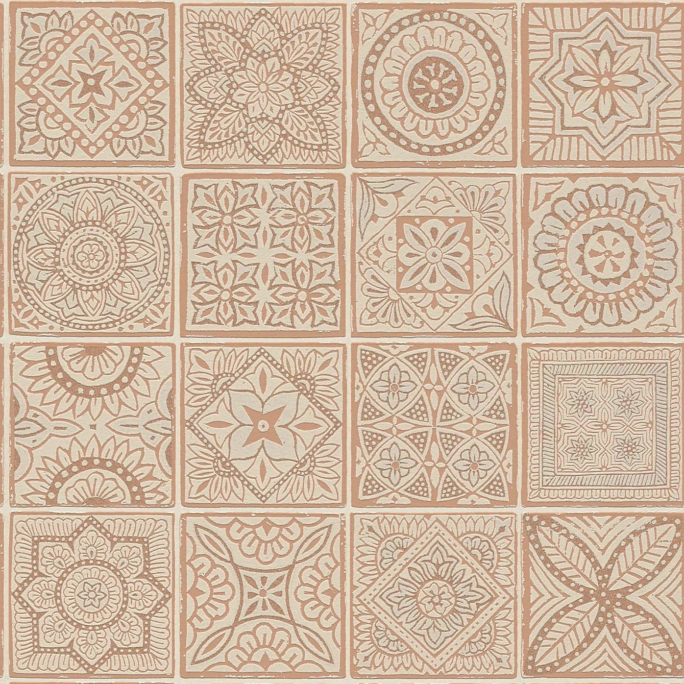 Sample Moroccan Patchwork Tile Effect Wallpaper by A.S. Creation ...