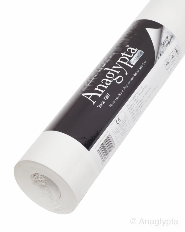 Anaglypta 2000 Grade Lining Paper Single Roll 10m
