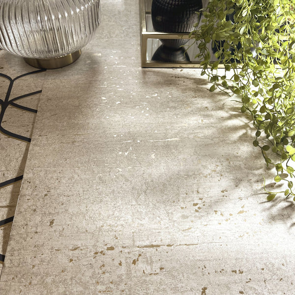 Belgravia Decor Damask and Linear Concrete Wallpaper