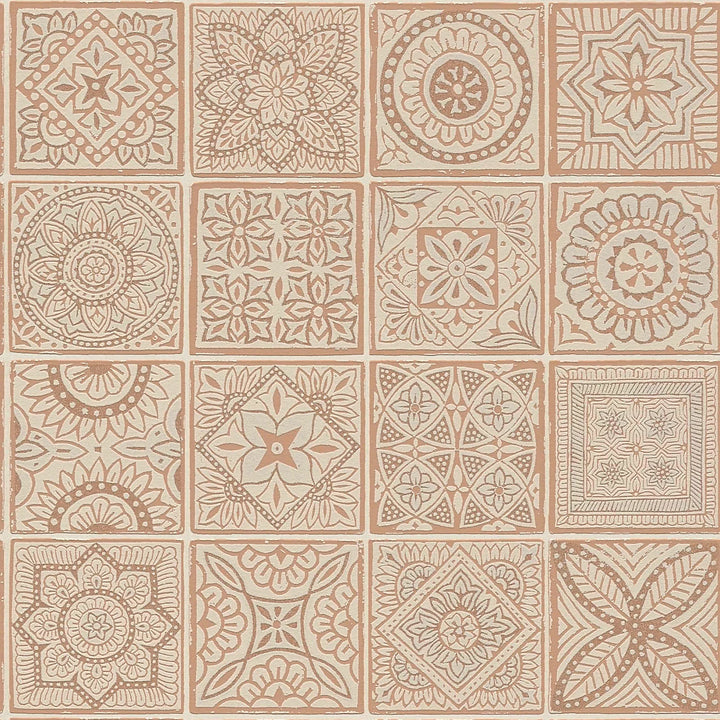 Sample Moroccan Patchwork Tile Effect Wallpaper by A.S. Creation ...