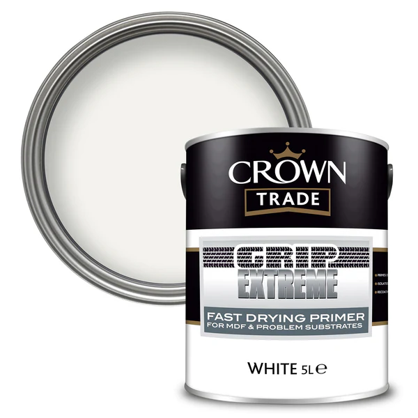 Crown Trade Extreme Grip Primer White 5L