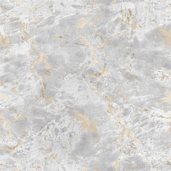 Arthouse Venetian Plaster Marble Grey/Gold Wallpaper
