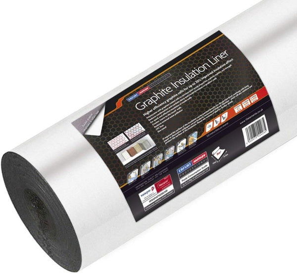 Erfurt Anaglypta Insulating Lining Paper Graphite