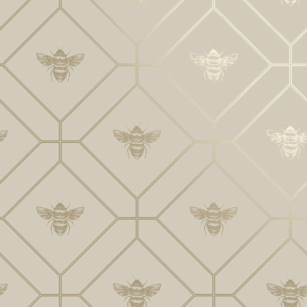 Honeycomb Bee Wallpaper