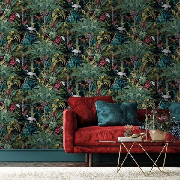 Holden Decor Jungle Paradise Tropical Wallpaper