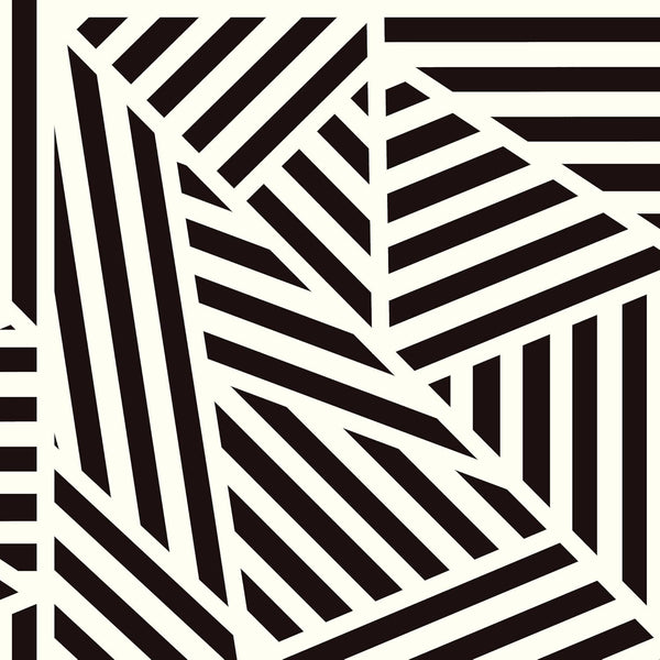 Arthouse Zebra Monochrome Black & White Wallpaper