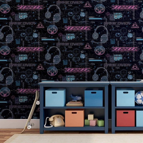 Arthouse Charcoal Wallpaper