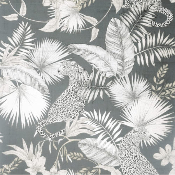 Arthouse Tropical Jungle Leopard Wallpaper