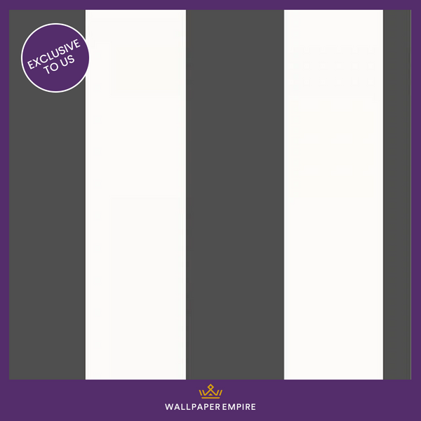 Black and White Striped Monochrome Wallpaper