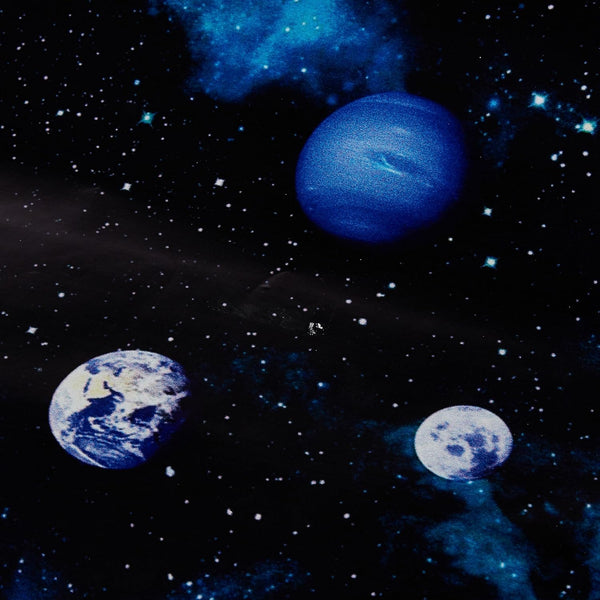 Arthouse Kids Cosmos Space Planets Charcoal Wallpaper