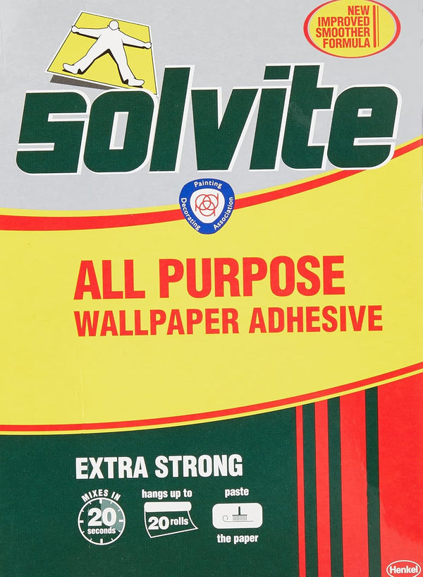 Solvite Wallpaper Adhesive Paste Box