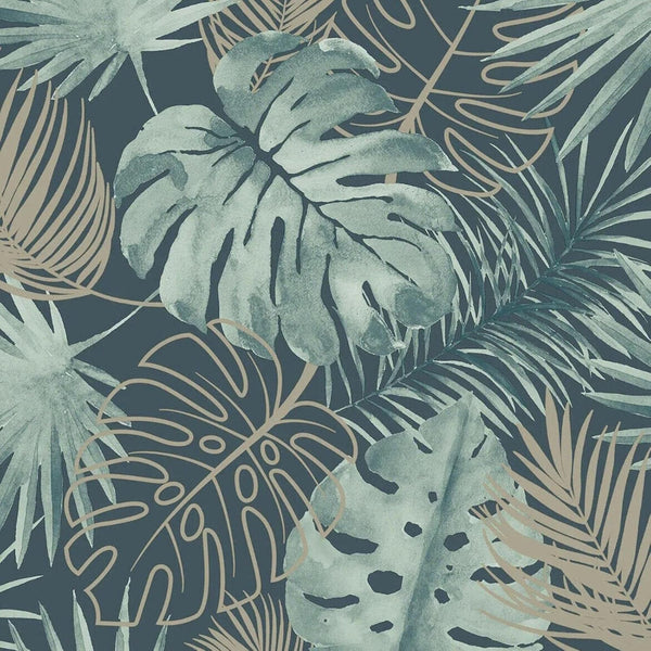 Sample Debona Laguna Palm Leaves Wallpaper