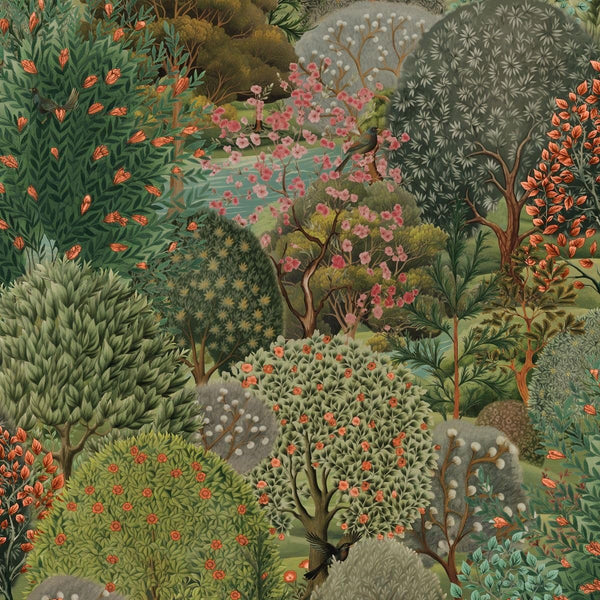 Holden Decor Tree Tapestry Green Wallpaper