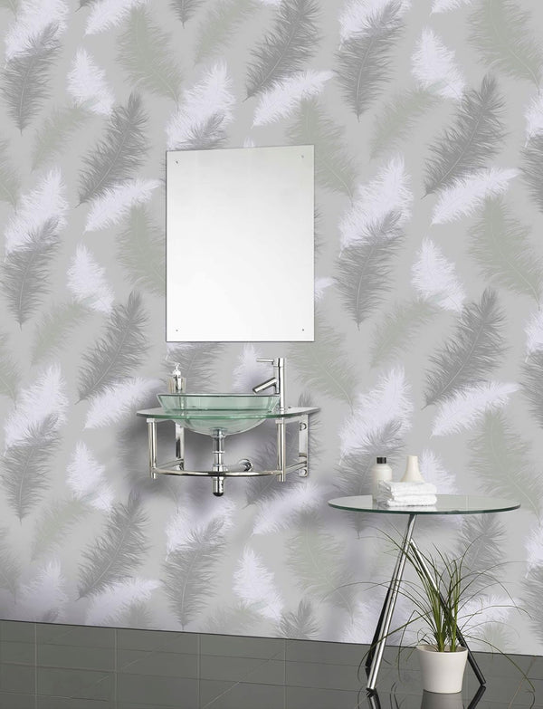 Arthouse Sussurro Feather Wallpaper