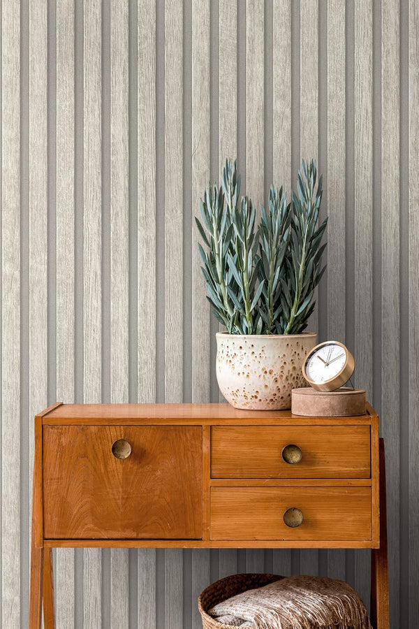 AS Creation PintWalls Wooden Slats Wallpaper
