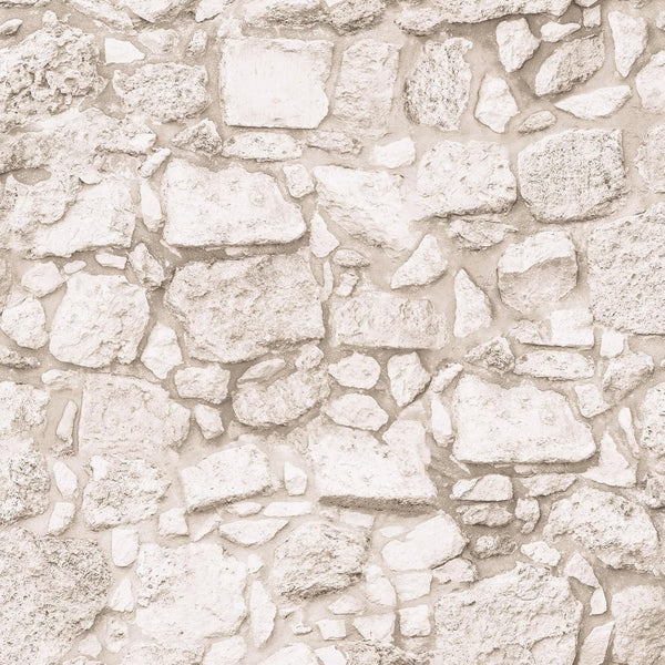 Arthouse Beach Stone  Natural Beige Wallpaper