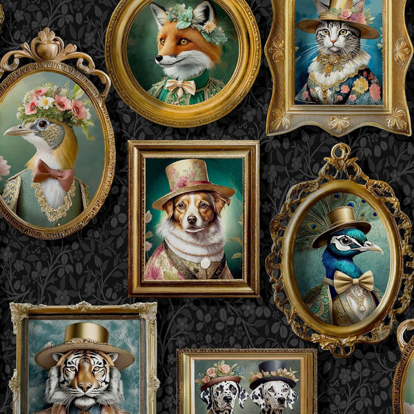 Regal Beasts Picture Frames Wallpaper