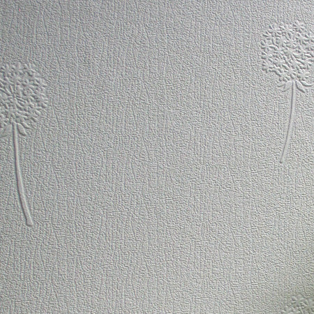 Anaglypta Dandelion Blush White Textured Paintable Wallpaper