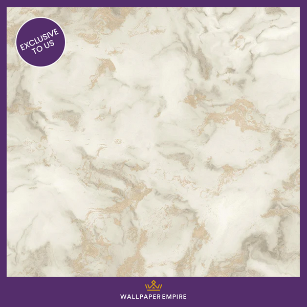 WPE Bahia Marble Cream Wallpaper