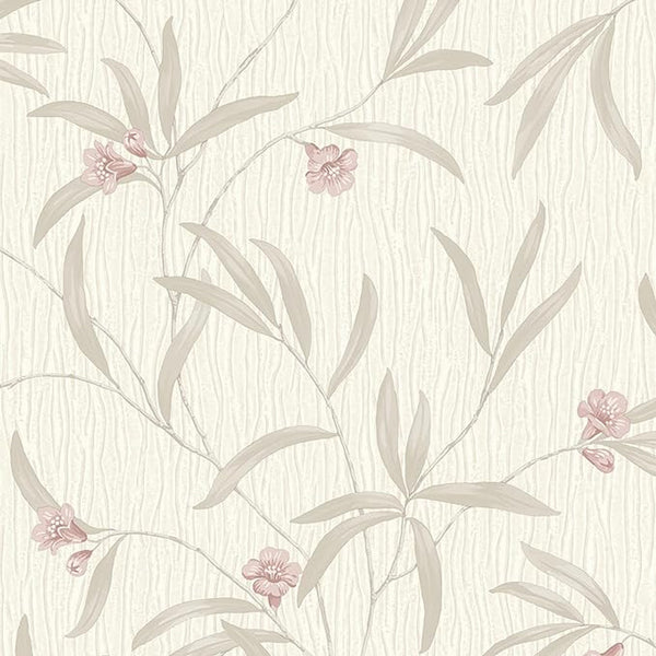 Belgravia Floral Italian Vinyl Wallpaper
