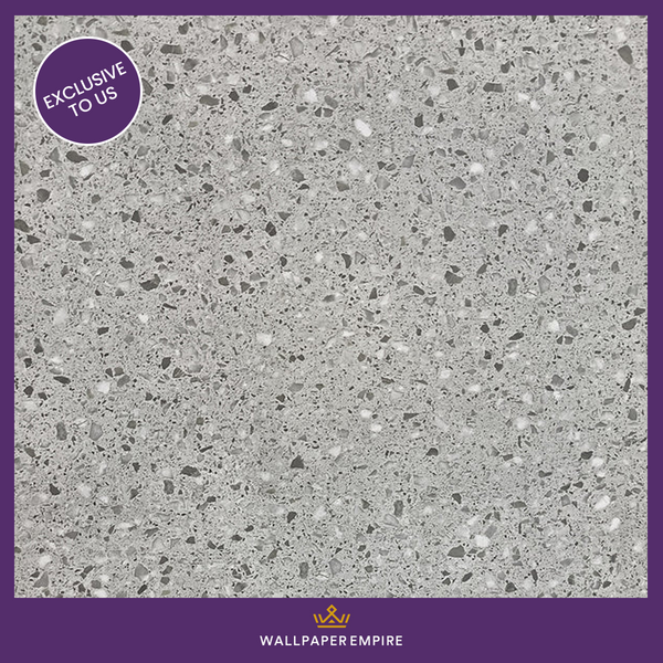 Zed Decor Grey Terrazzo Self Adhesive Film Vinyl 1m x 1.2m HDM003