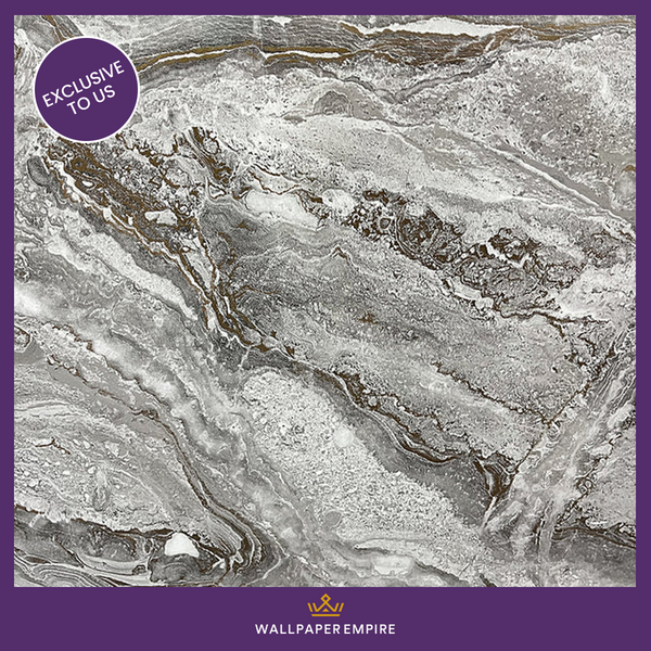 Zed Decor Marble Slab Self Adhesive Film Coffee Vinyl 1m x 1.2m HDM005