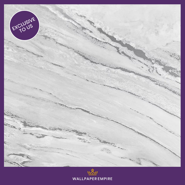 Zed Decor Marble Slab Self Adhesive White Vinyl 1m x 1.2m HDM008