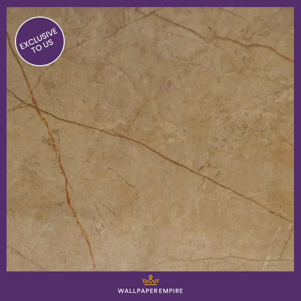 Zed Decor Fablon Vinyl Self Adhesive Brown Marble Wallpaper 1.2m x 1m HDM013