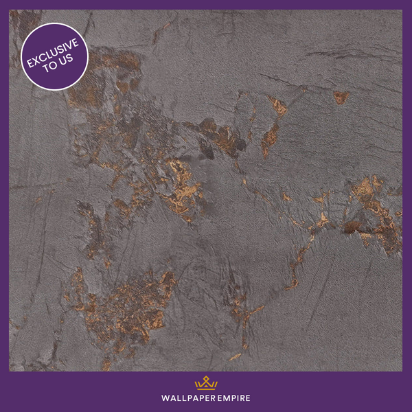 Zed Decor Vinyl Self Adhesive Brown Gold Marble Wallpaper 1.2m x 1m HDM015