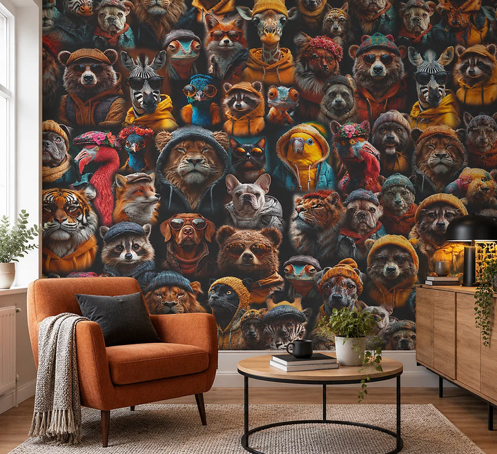 Sample A.S. Création Animal Character Wallpaper – Fun & Quirky Animal ...