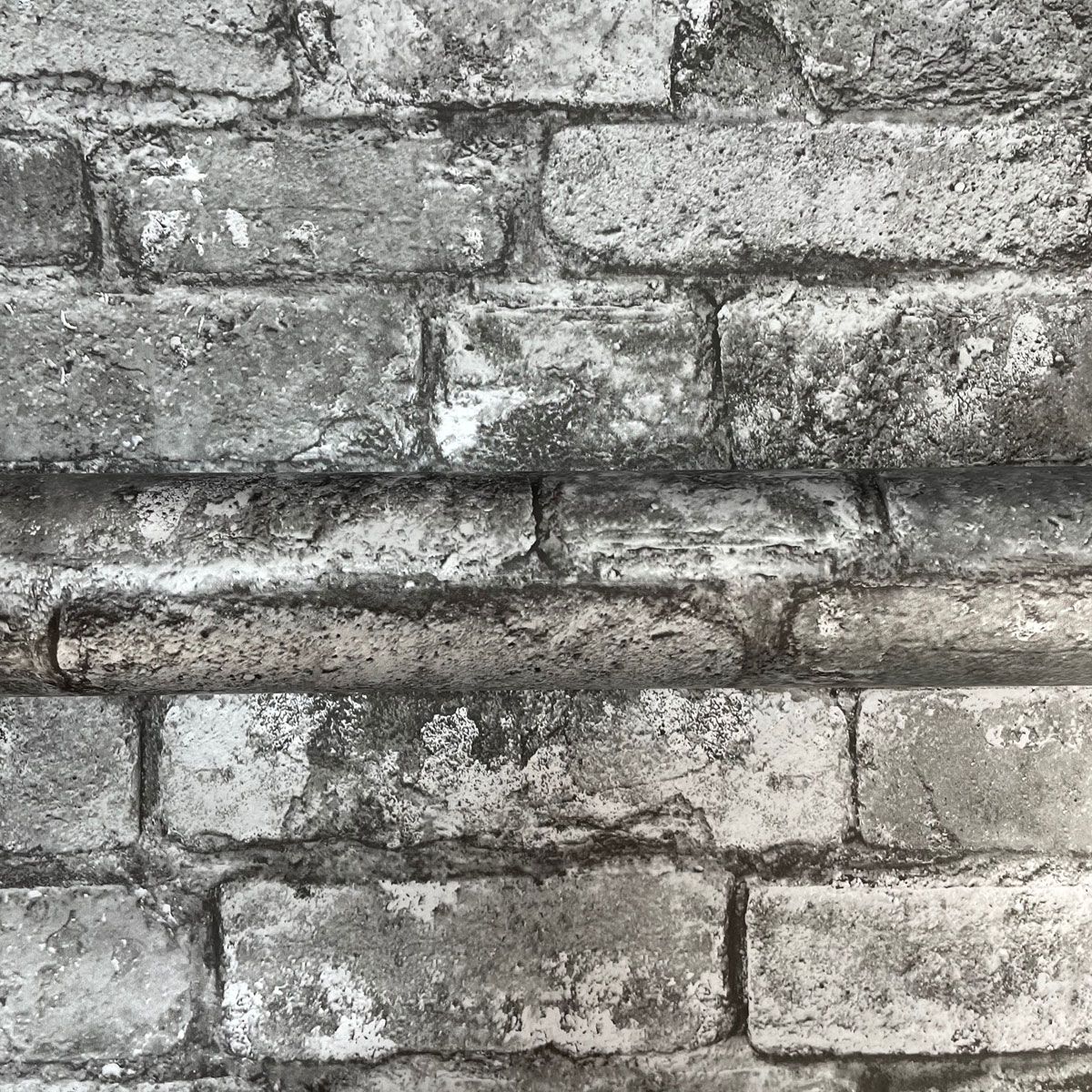 Sample FIne Decor Rustic Brick Effect Wallpaper – Wallpaper Empire