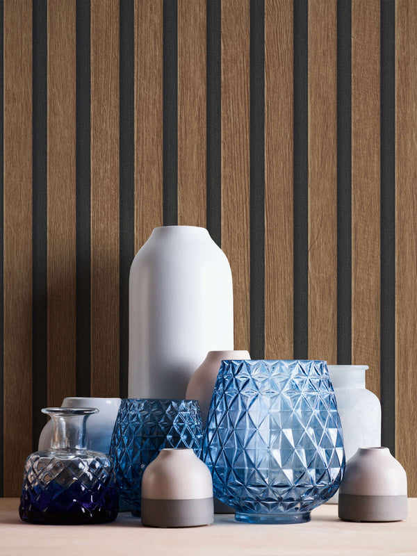 AS Creation PintWalls II Wood Slat Wallpaper