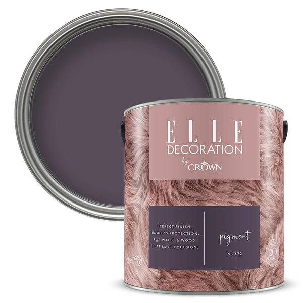 ELLE Decoration Flat MATT Emulsion Paint 2.5L - Pigment