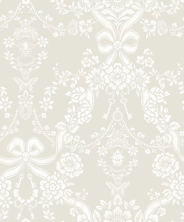 Holden Decor Bow Damask Wallpaper