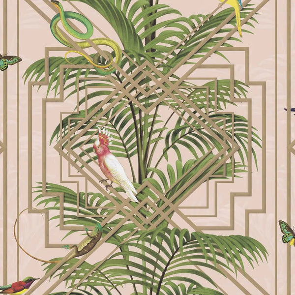 Holden Decor Congo Tropical Plam Snakes Wallpaper