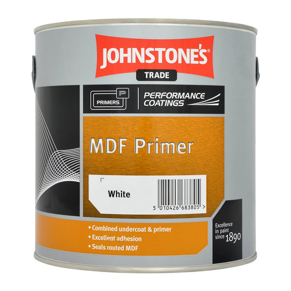 Johnstone's MDF Primer 2.5L - Brilliant White