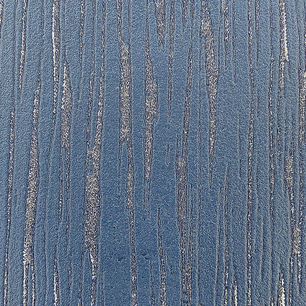 Muriva Nala Blue/Silver Metallic Wallpaper