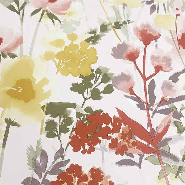 Muriva Countryside Floral Wallpaper
