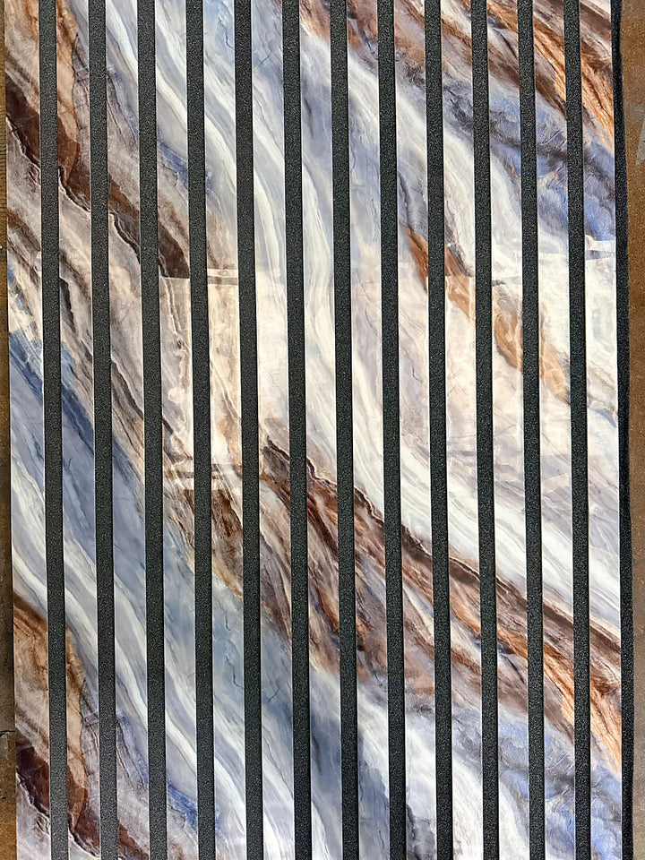 WPE Self-Adhesive Acoustic Marble Panels Wallpaper 58cm x 300cm Featur ...